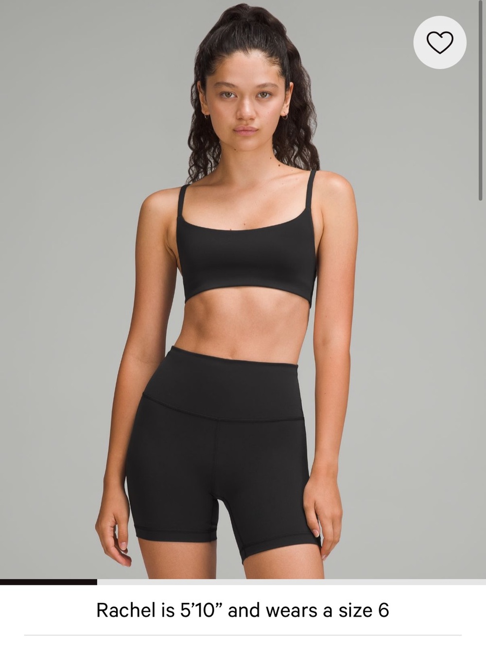 lululemon athletica Black Seamless Sports Bra — wunder train